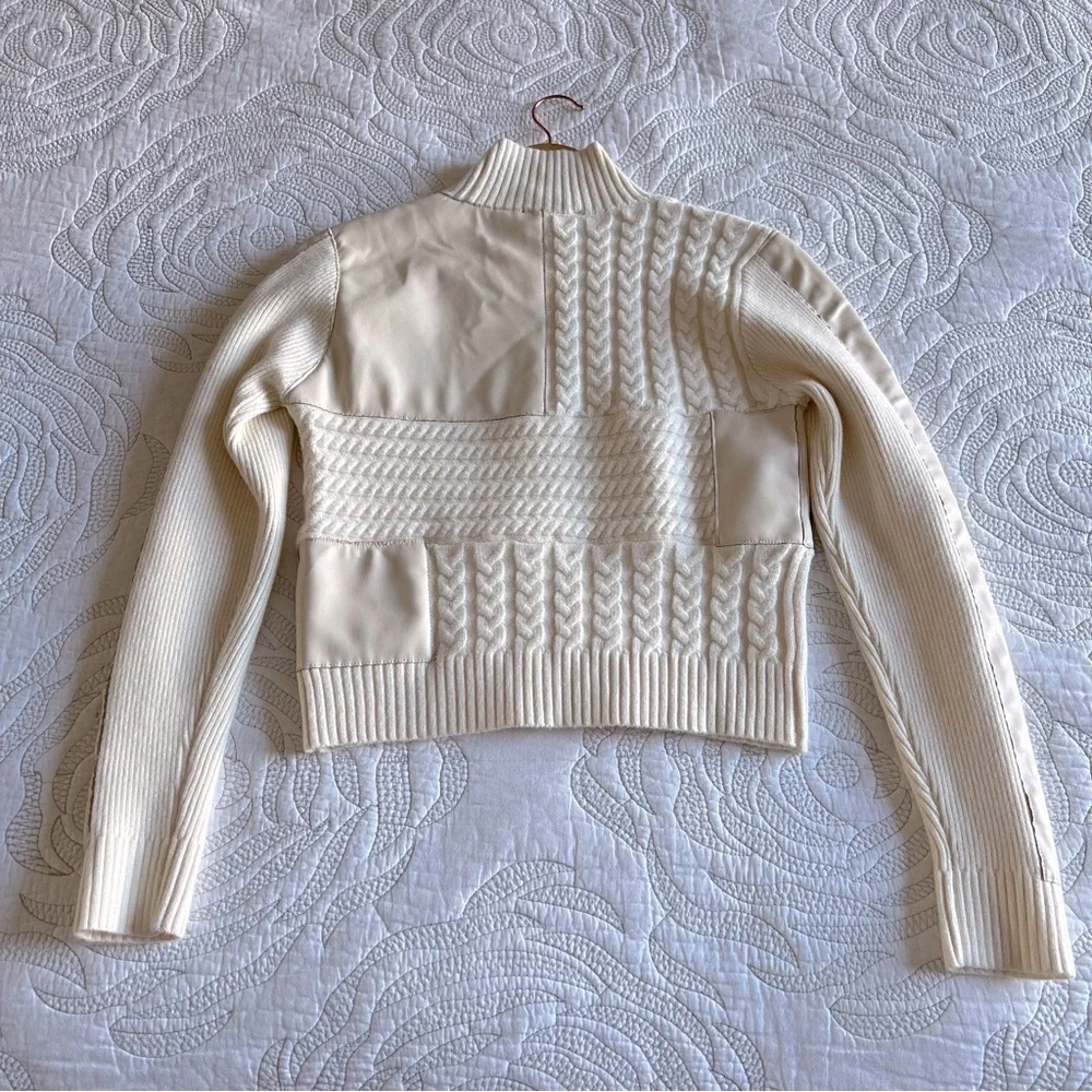 Central Park West - Pierce Vegan Sweater (Pullover) in Ivory